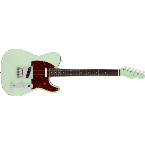 Fender American Ultra Luxe Telecaster RW Transparent Surf Green