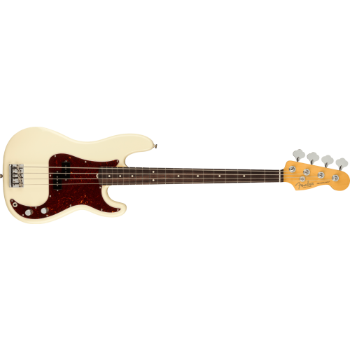 Fender American Pro II Precision Bass RW Olympic White