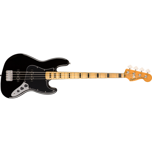 Squier Classic Vibe 70s Jazz Bass Maple Fingerboard Black