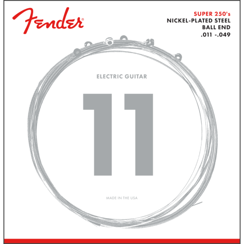 Fender 250M Super Nickel Plated Steel Medium 11-49