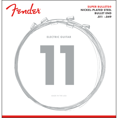 Fender 3250M Super Bullets Nickel Plated Steel 11-49