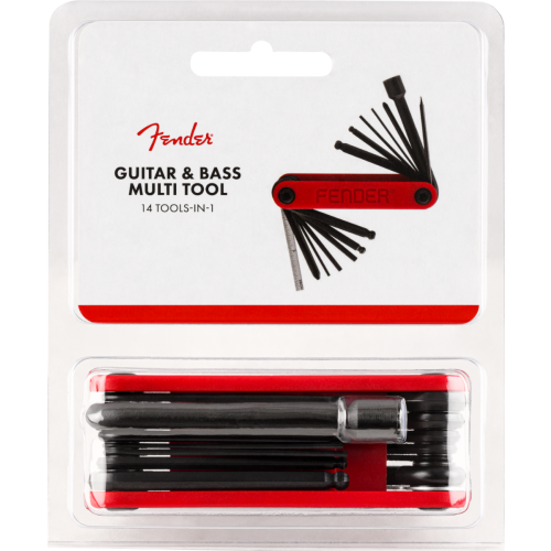 Fender Guitar & Bass Multitool 14-in-1