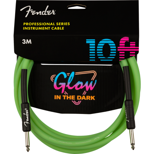 Fender Pro Series Glow in the Dark Cable 10