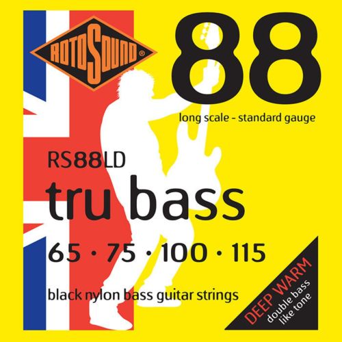 Rotosound RS88LD Black Nylon