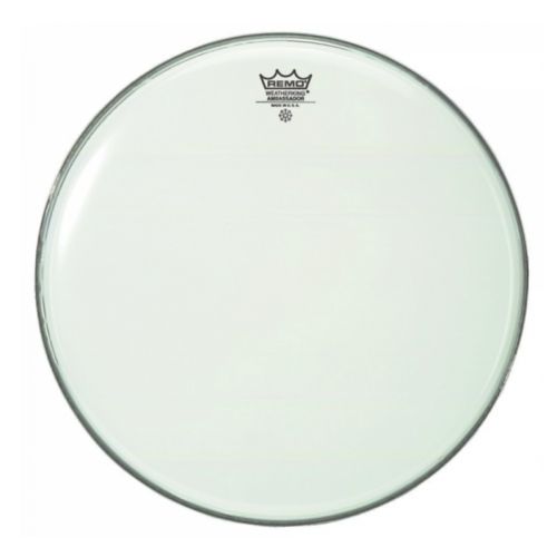 Remo Ambassador smooth White Bassdrumfell 20