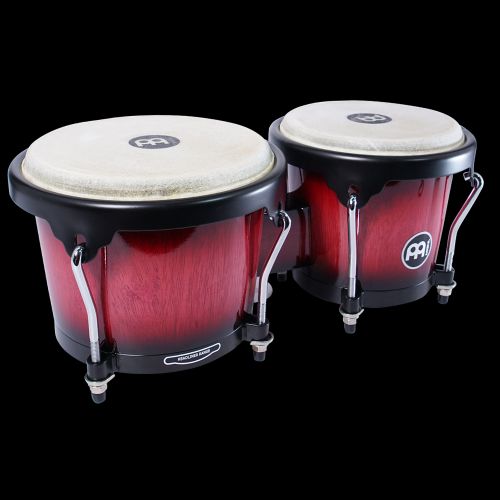 Headliner HB100WRB Wood Bongos, Wine Red Burst