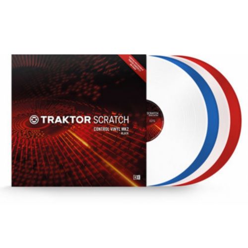 Native Instruments Traktor Scratch Control Vinyl MK2 Blue
