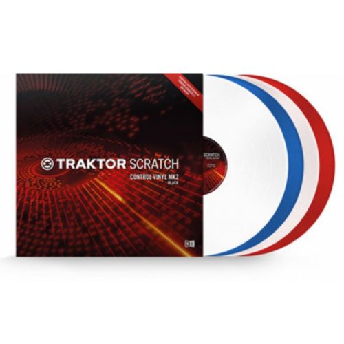 Native Instruments Traktor Scratch Control Vinyl MK2 white