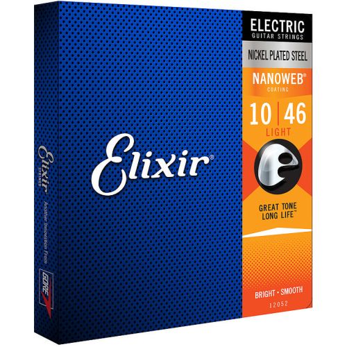 Elixir Nanoweb 12052 Electric Light 010-046