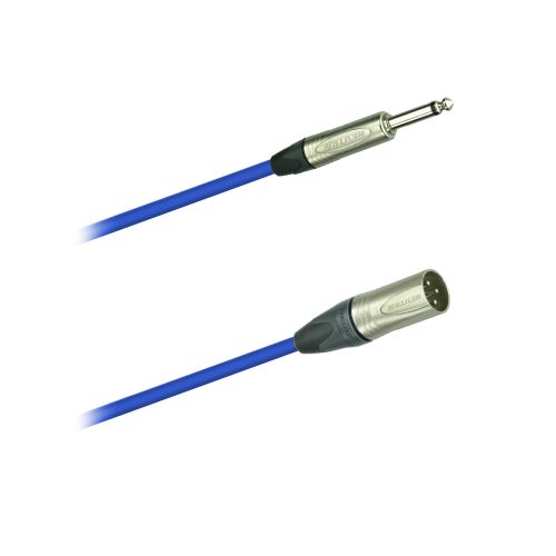 Dreitec 17330/GE Audio-Kabel 5m KLm/XLRm Neutrik