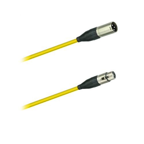 Dreitec 17800/GE XLR-Kabel 0,5m Neutrik