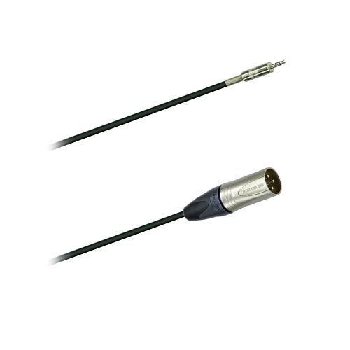 Dreitec 20034 Audio-Kabel 3m MKls/XLRm Tip u. Ring gebrückt