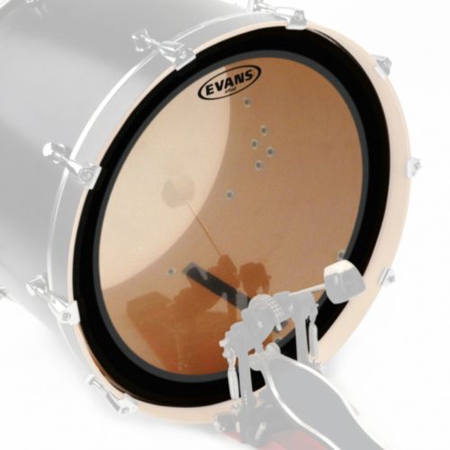 Evans BD20EMAD EMAD clear Bassdrumfell 20