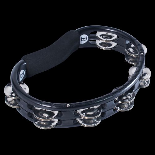 Meinl TMT1-BK Tambourine Stahl, Schwarz