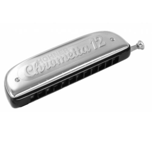 Hohner Mundharmonika Chrometta 12 C 48 Töne