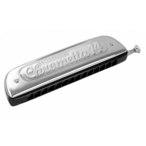 Hohner Mundharmonika Chrometta 14 C 56 Töne