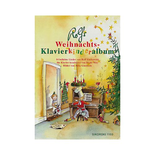 R.Zuckowski   Rolfs Weihnachts-Klavierkinderalbum
