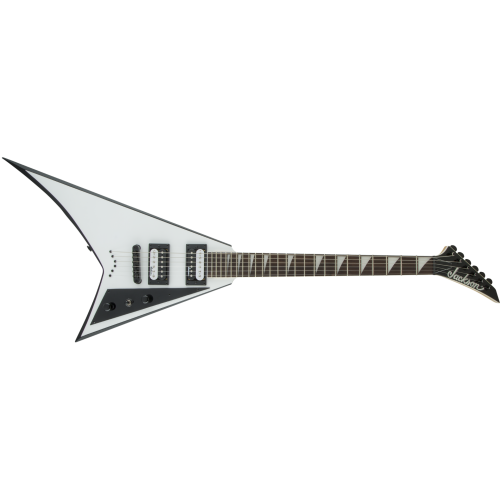 Jackson JS Series Rhoads JS32T White With Black Bevels