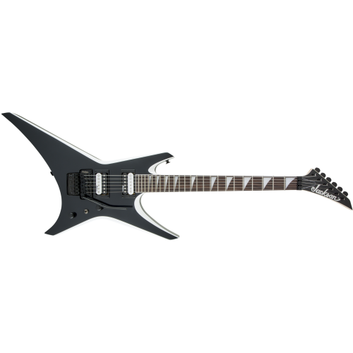 Jackson JS Series Warrior JS32 Black w. White Bevels