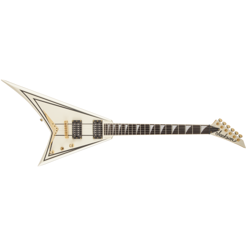 Jackson Pro Series Rhoads RRT3 Ivory With Black Pinstripes