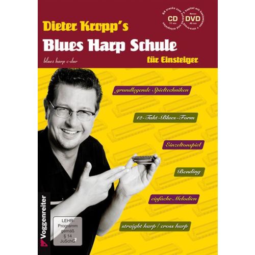 VOGG0659-1  Dieter Kropp´s Blues Harp Schule für Einsteiger