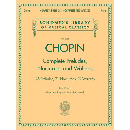 F. Chopin  Complete Preludes, Nocturnes and Waltzes
