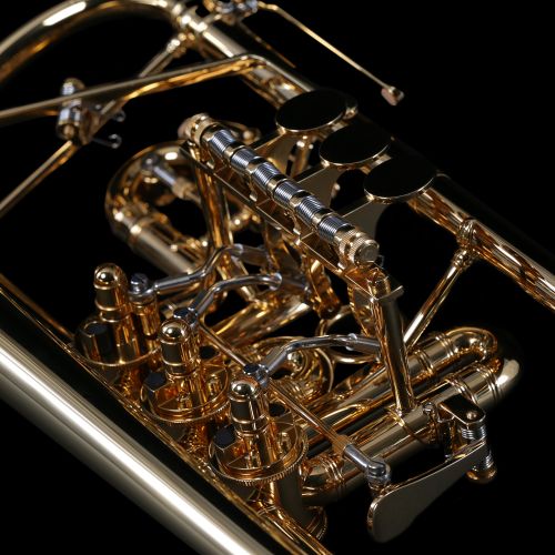 Ricco Kühn Professional T-053 C-Trompete vergoldet