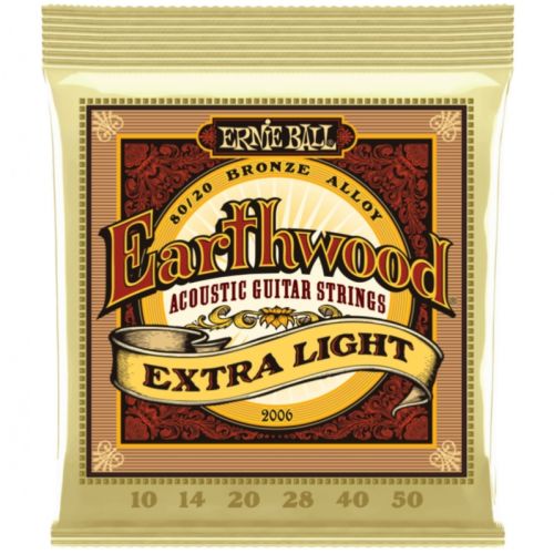 Ernie Ball 2006 Earthwood Extra Light 80/20 Bronze