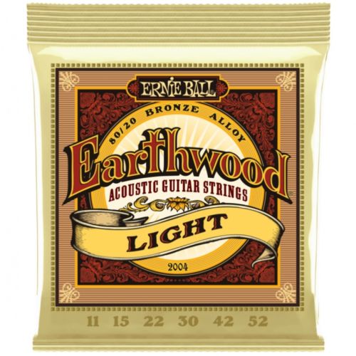 Ernie Ball 2004 Earthwood Light 80/20 Bronze 