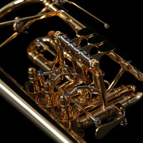 Ricco Kühn Professional T-053 B-Trompete vergoldet 140