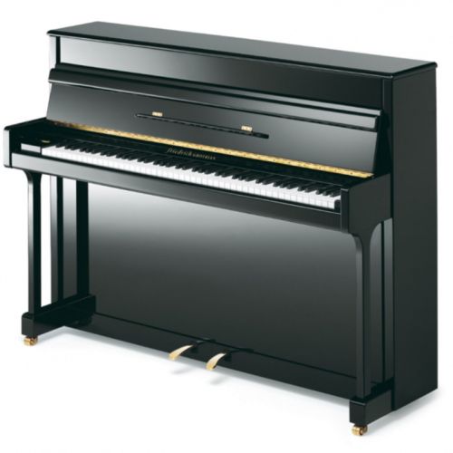 Grotrian Steinweg  111  Klavier  schwarz poliert inkl. Chrombeschläge/Pedal-Moderator