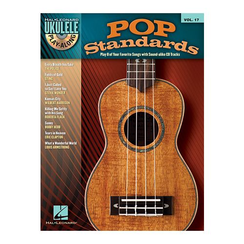 HL702836 Ukulele Play Along Vol.17 - Pop Standards