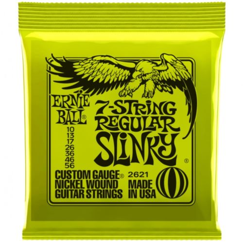 Ernie Ball 2621 7-String Regular Slinky Nickel Wound