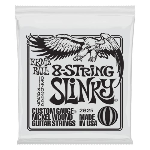 Ernie Ball 2625 8-String Slinky Nickel Wound