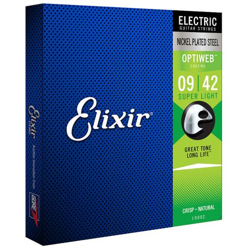Elixir Optiweb 19002 Electric Super Light 009-042 