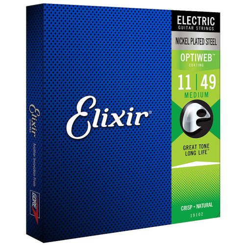 Elixir Optiweb 19102 Electric Medium 011-049