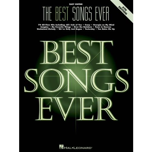 HL265750   The best Songs ever - 6th Edition   Easy Guitar