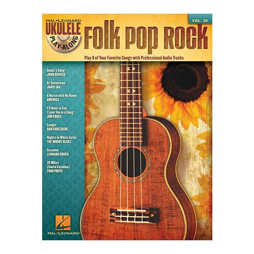 HL703088 Ukulele Play Along  Vol.20  Folk Pop Rock