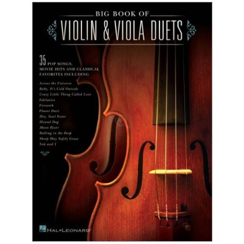 HL119113  Big book of violin + viola duets