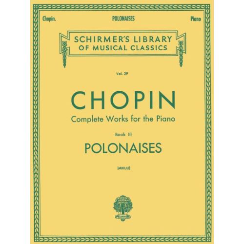 F. Chopin Complete works for the piano: Polonaisen