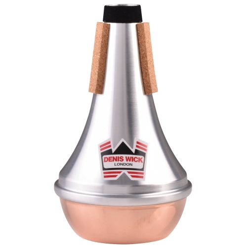 Denis Wick DW5504 Straight Mute Trompete mit Kupferboden