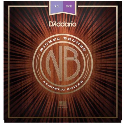 DAddario NB1152 Nickel Bronze Custom Light 011-052
