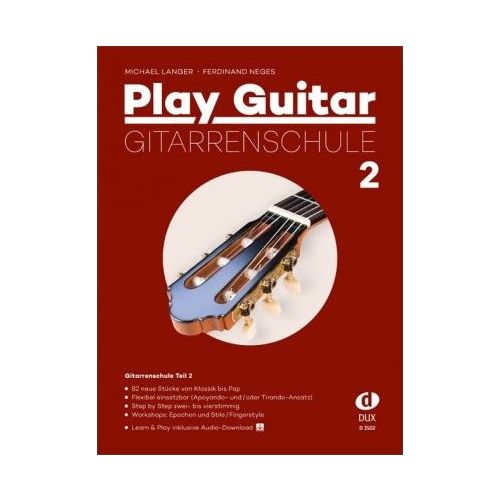 D3502 M.Langer/F.Neges  Play Guitar Gitarrenschule 2