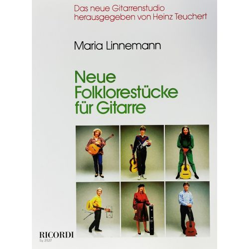 SY2527 Maria Linnemann  Neue Folklorestücke für Gitarre