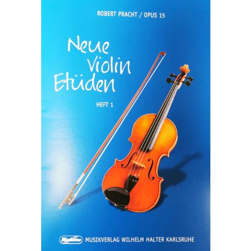 HAL550 Robert Pracht   Neue Violin Etüden  Heft1