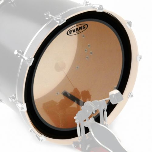 Evans BD24EMAD EMAD clear Bassdrumfell 24