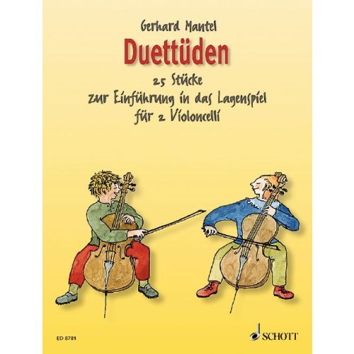 ED8781  G. Mantel  Duettüden 25 Stücke