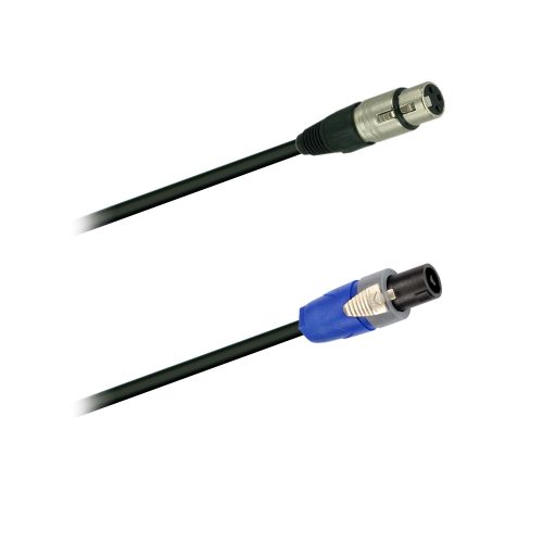 Dreitec 90640 LS AD-Kabel 2x2,5, Speakon/XLRw