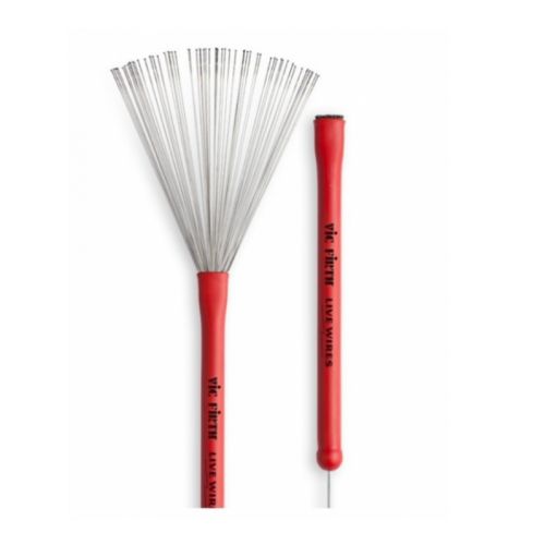 Vic Firth Jazzbrushes Live Wire ausziehbar