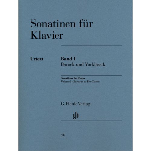 Sonatinen für Klavier 1  Barock und Vorklassik